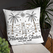Load image into Gallery viewer, Dog Beach Pillow