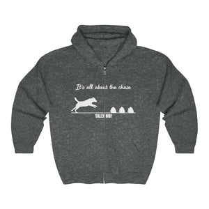 FastCat Labrador retriever Full Zip Hooded Sweatshirt