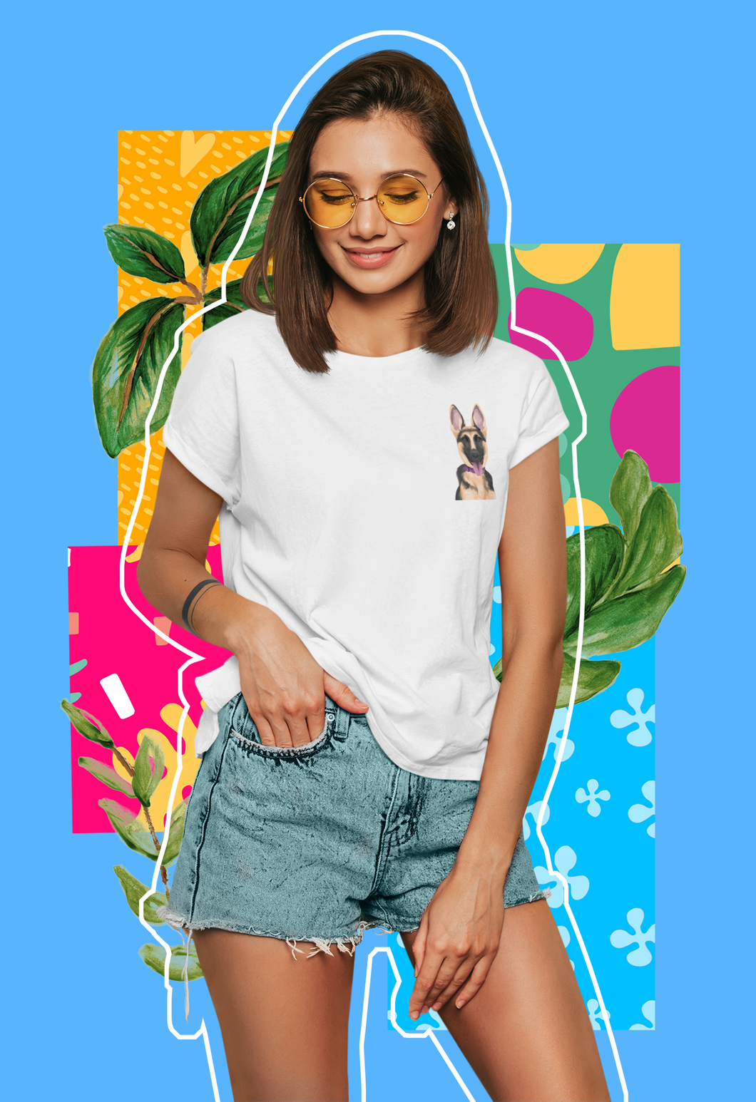 Custom Pet Portrait Shirt