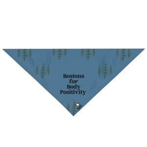 Bostons for Body Positivity Pet Bandana