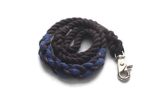 Load image into Gallery viewer, Thin Blue Line Rope Dog Leash - Kai&#39;s Ruff Wear