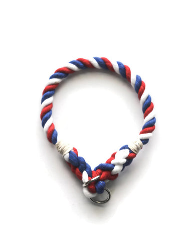 American Dog Rope Dog Collar - Kai's Ruff Wear