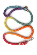 Load image into Gallery viewer, Rainbow Rope Dog Leash - Kai&#39;s Ruff Wear