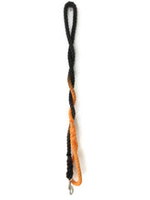 Load image into Gallery viewer, Black and Orange Ombre Rope Dog Leash - Kai&#39;s Ruff Wear