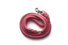 Load image into Gallery viewer, Single Color Rope Dog Leash