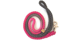 Load image into Gallery viewer, Pink and Grey Rope Dog Leash - Kai&#39;s Ruff Wear