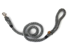 Load image into Gallery viewer, Grey Rope Dog Leash - Kai&#39;s Ruff Wear