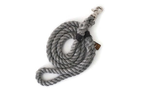 Grey Rope Dog Leash - Kai's Ruff Wear