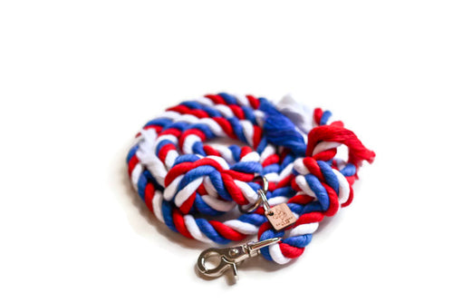 American Knotted Rope Dog Leash - Kai's Ruff Wear