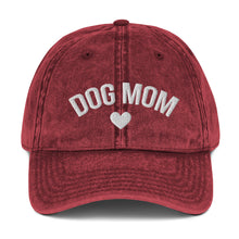 Load image into Gallery viewer, Dog Mom Vintage Hat