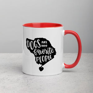Dogs Are My Favorite People Mug