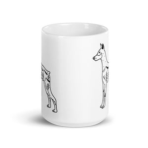 Doberman Adventure Mug