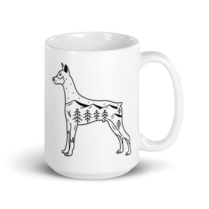 Doberman Adventure Mug