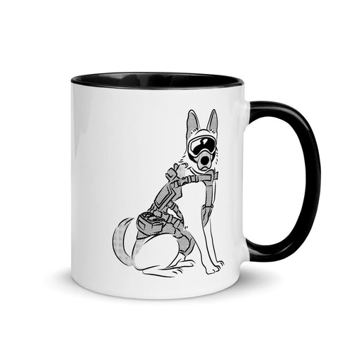 Unique Ghost Dogs Car Ride Ceramic Mug