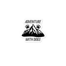 Load image into Gallery viewer, Adventure with Dogs Sticker