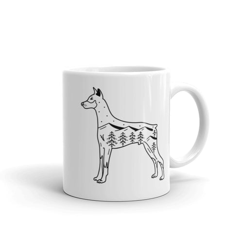 Doberman Adventure Mug