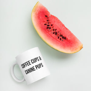 Coffee Cup & Canine Pups Mug - Kai's Ruff Wear