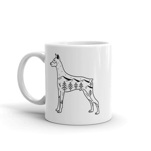 Doberman Adventure Mug