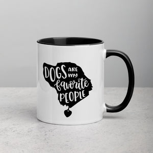 Dogs Are My Favorite People Mug