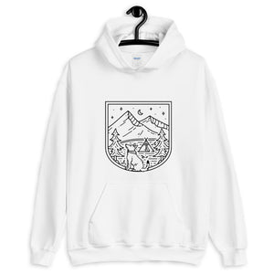 Camp with Dogs Hoodie