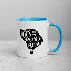 Dogs Are My Favorite People Mug