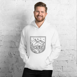 Camp with Dogs Hoodie
