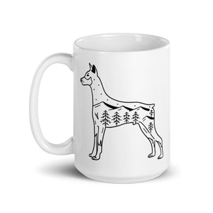 Doberman Adventure Mug