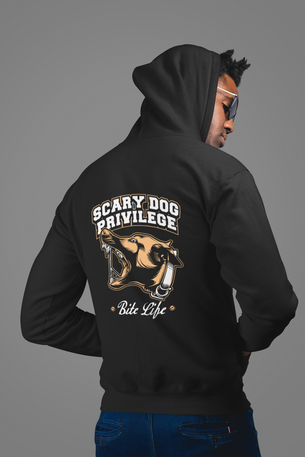 Scary Dog Privilege Hoodie