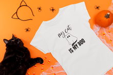 Load image into Gallery viewer, My Cat is My Boo - Halloween Shirt
