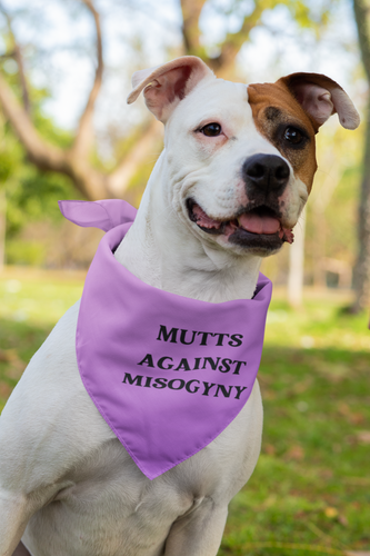 Mutts Against Misogyny Pet Bandana