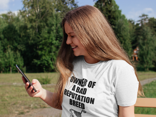 Owner of Bad Rep Dog Breed Shirt