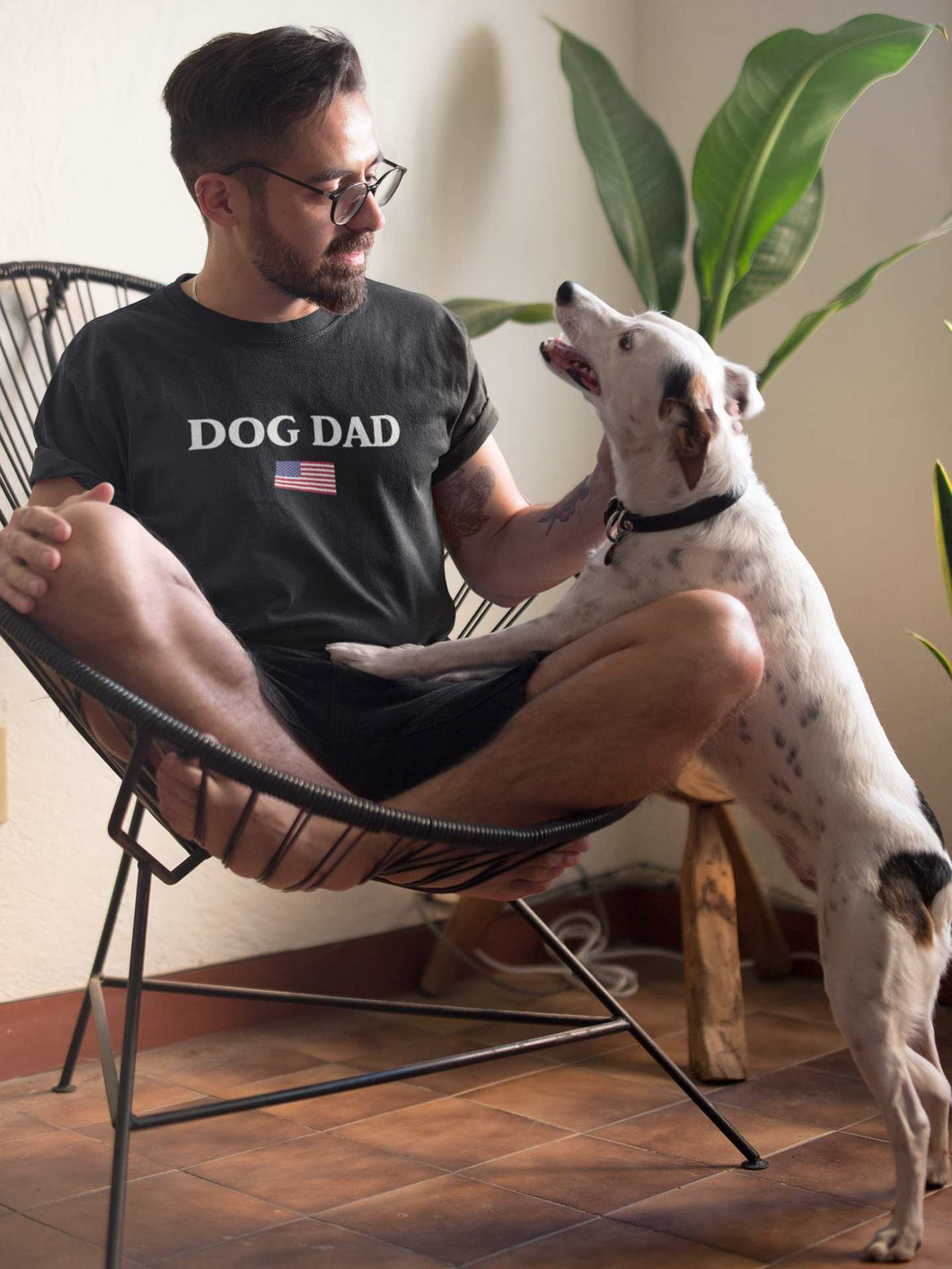American Dog Dad Shirt