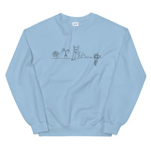 Load image into Gallery viewer, Dog and Plant Lover Sweatshirt