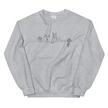 Load image into Gallery viewer, Dog and Plant Lover Sweatshirt