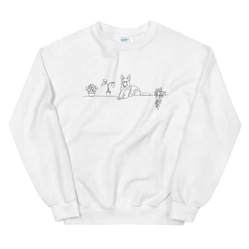 Dog and Plant Lover Sweatshirt