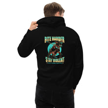 Load image into Gallery viewer, Bite Harder Stay Violent Hoodie