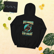 Load image into Gallery viewer, Bite Harder Stay Violent Hoodie