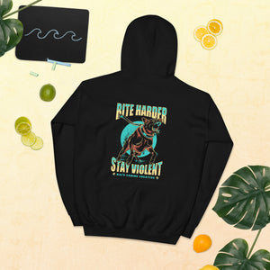 Bite Harder Stay Violent Hoodie