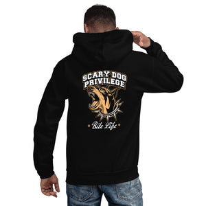 Scary Dog Privilege Doberman Hoodie