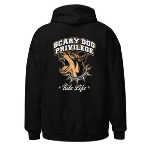 Scary Dog Privilege Doberman Hoodie