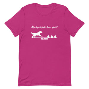 FastCat Flat Coated Retriever Shirt | Faster than Yours