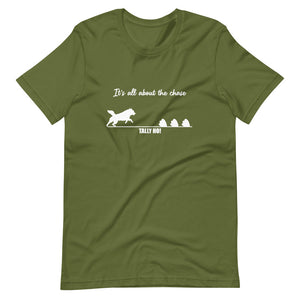 Lure Coursing FastCat Alaskan Malamute Shirt in Olive