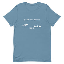 Load image into Gallery viewer, Blue FastCat AKC American Hairless Terrier Shirt Lure Course