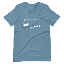 Load image into Gallery viewer, Alaskan Malamute Lure Coursing Fast CAT Shirt in Blue