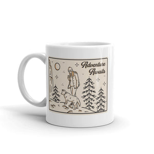 Adventure Awaits mug